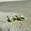 Emerald Pear Studs - Image 4
