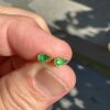 Emerald Pear Studs - Image 2