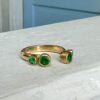 OPEN EMERALD RING