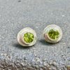 Peridot Stud Earrings